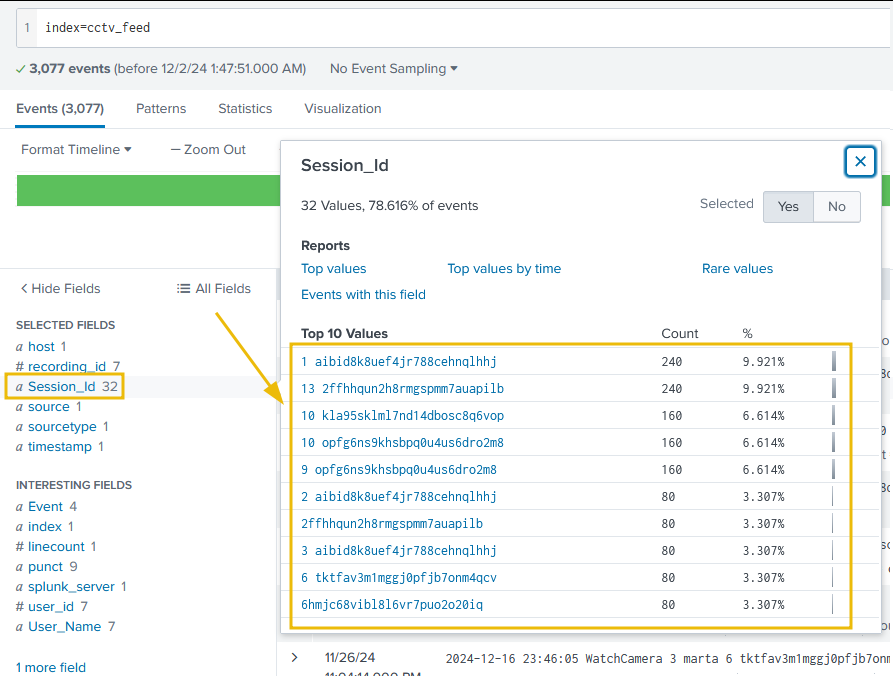 Search in Splunk