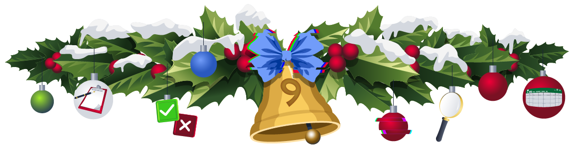 Task banner for day 9