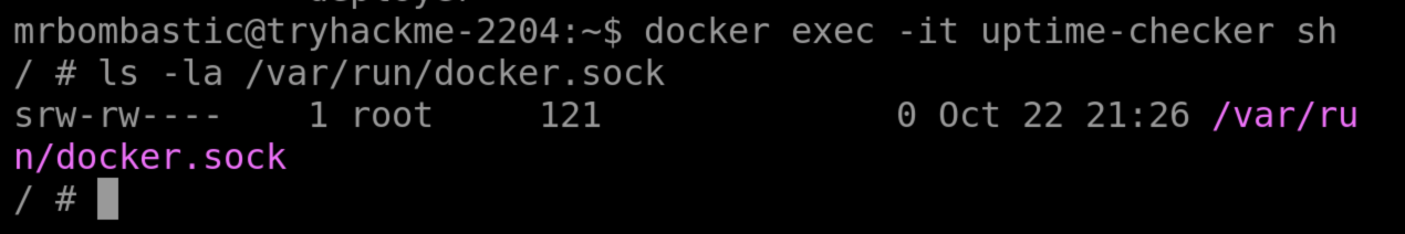 socket permissions