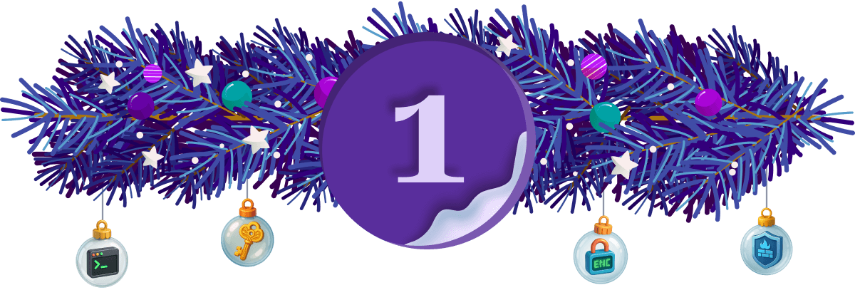 Task banner for day 1
