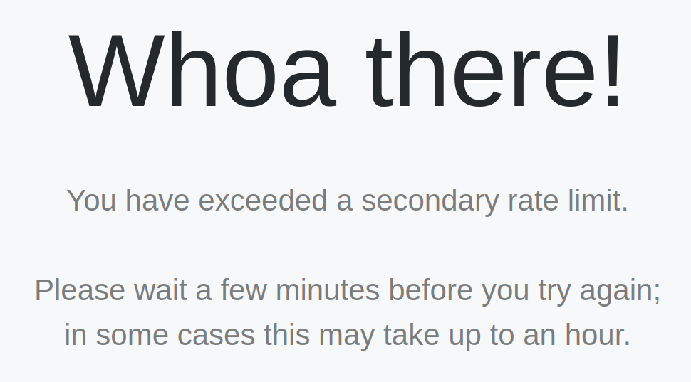 GitHub error message requesting the user to login to access the resource.