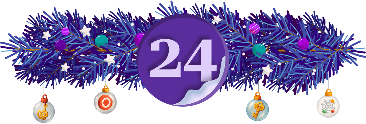 Task banner for day 24