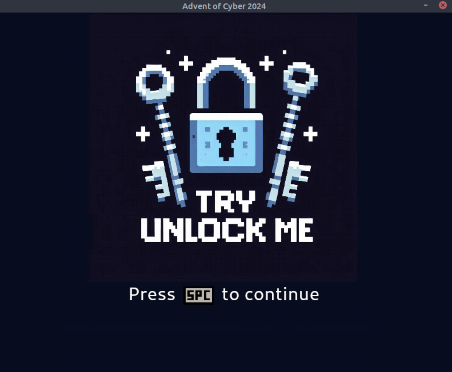 Game Splash screen