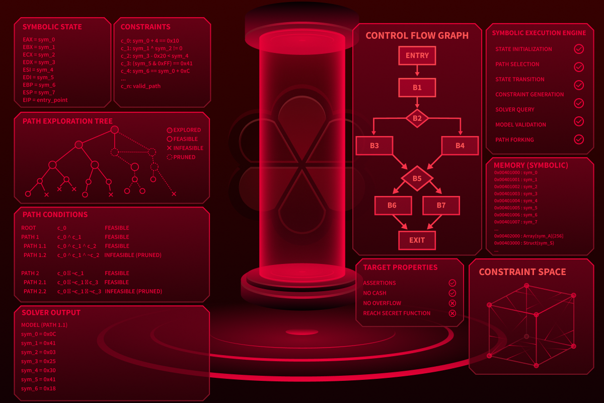 Showing a graph that branches and code blocks.